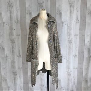 Anthropologie chunky knit sweater size small